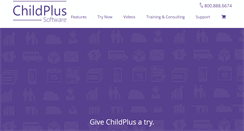 Desktop Screenshot of childplus.com